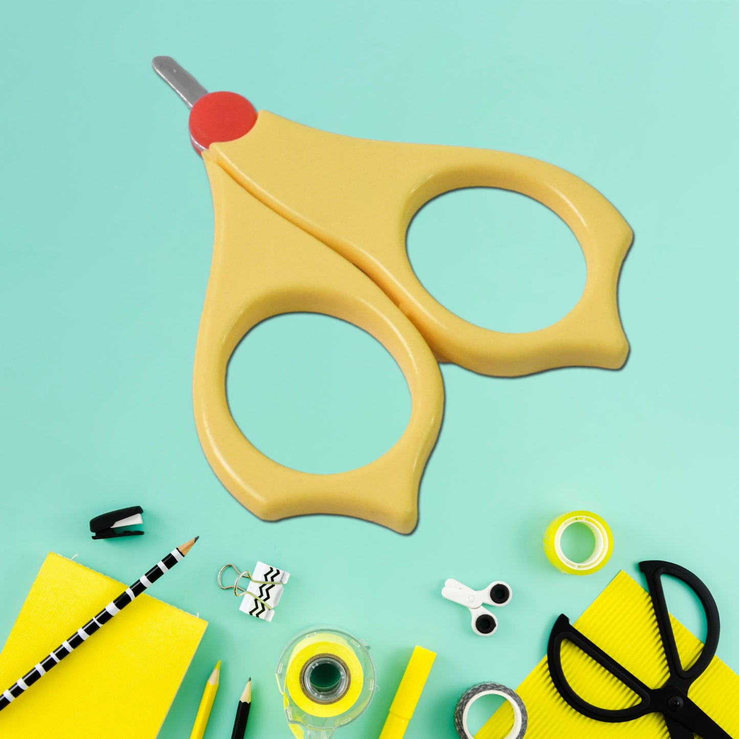 Baby Safety Nail Cutter Scissors For Safe Nail Clipping (1 Pc)