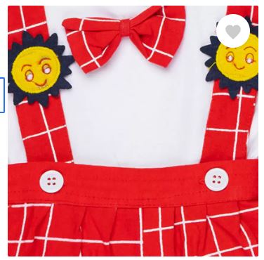 Dungaree For Baby Boys & Baby Girls Casual Striped Pure Cotton-P53